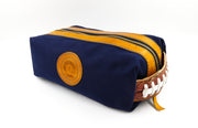 UMich Football Blue Bathroom Bag