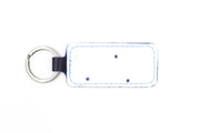 Winnipeg 1 White Keychain