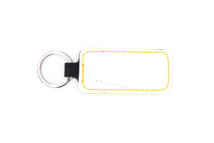 Nashville Blocker One White Keychain