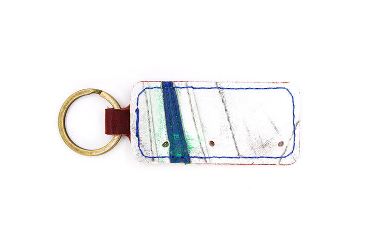 Colorado White/Blue Keychain