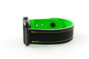 Dallas Green/Black iWatch Band