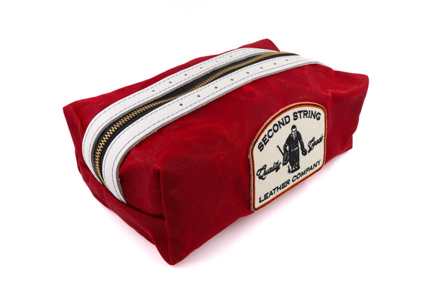 USA Red/White Bathroom Bag