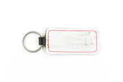 Minnesota White Keychain