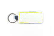 Beast Pads White Keychain