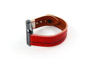 Detroit Red/White iWatch Band