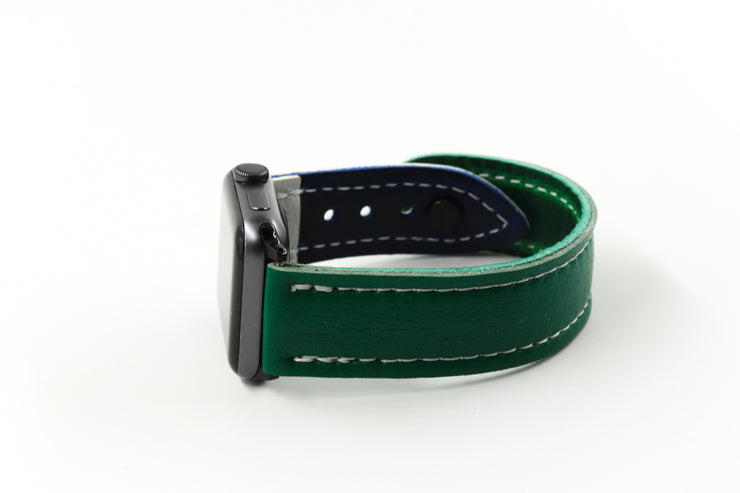 Vancouver Green/White iWatch Band