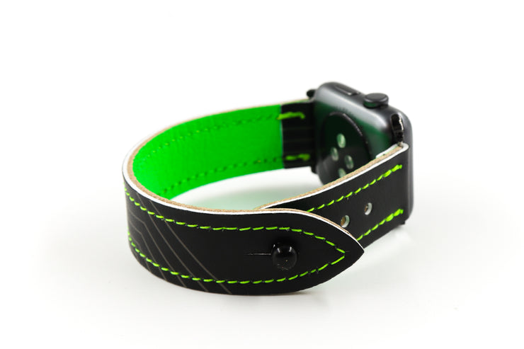 Dallas Black/Grey iWatch Band