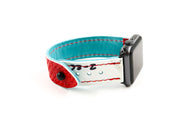 Seattle Red/White iWatch Band