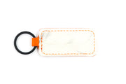 Philadelphia White Keychain