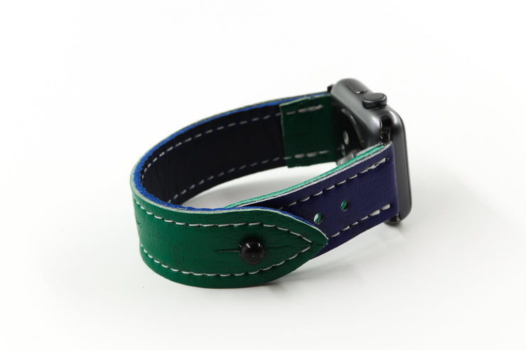 Vancouver Green/Blue iWatch Band