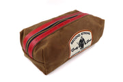 Detroit Red/Brown Bathroom Bag