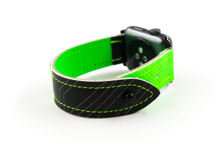 Dallas Black/Neon iWatch Band