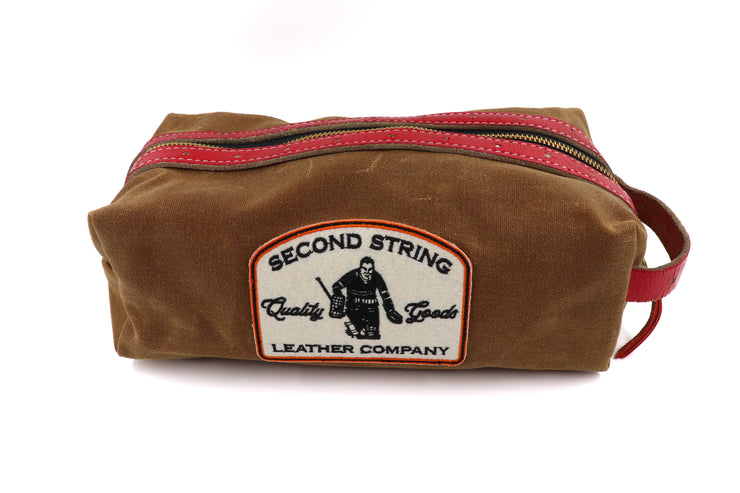 Detroit Red/Red Bathroom Bag