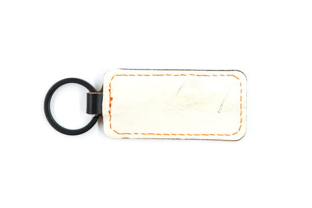 Philadelphia White/Black Keychain