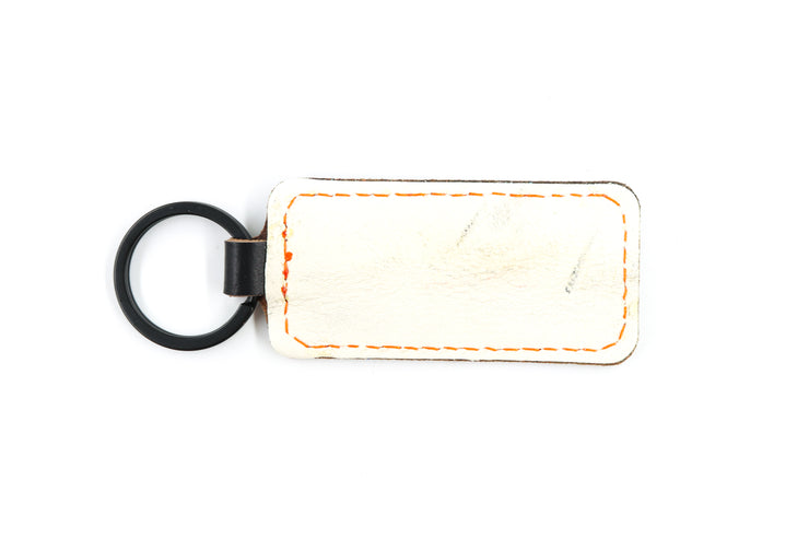 Philadelphia White/Black Keychain