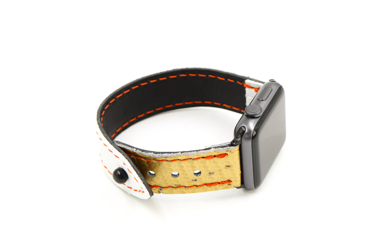 Philadelphia White/Gold iWatch Band