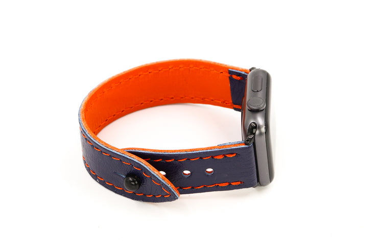 New York One Blue iWatch Band