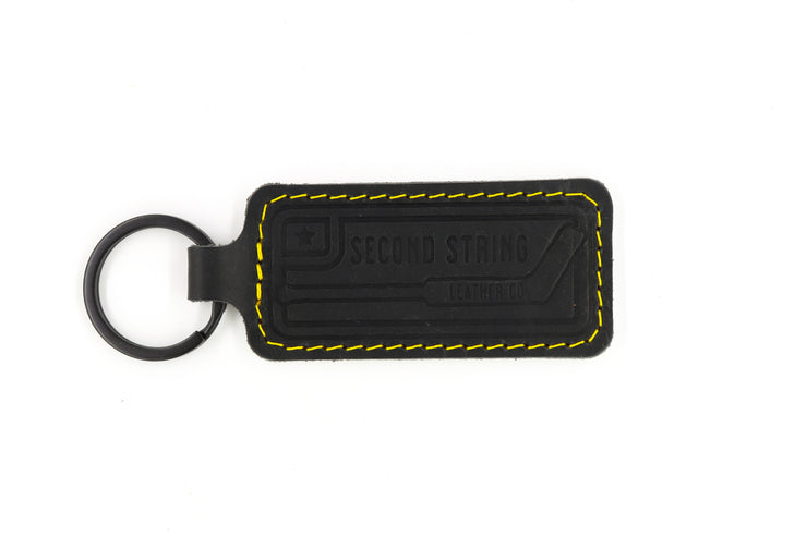 Pittsburgh White Keychain