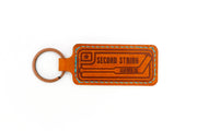 San Jose White/Orange Keychain