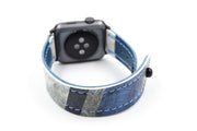 Winnipeg 1 White/Blue iWatch Band