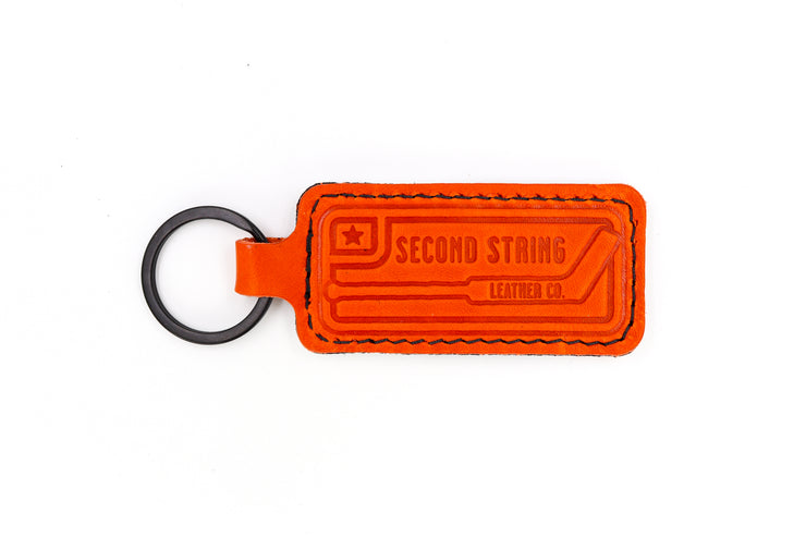 Anaheim Black/White/Orange Keychain
