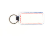 Montreal White Keychain