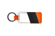Anaheim Black/White/Orange Keychain