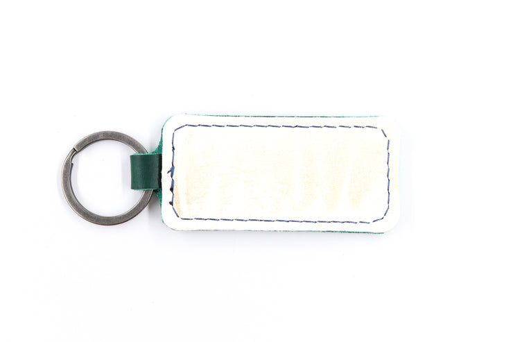 Hartford White Keychain