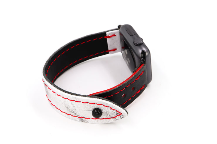 Chicago White/Black iWatch Band