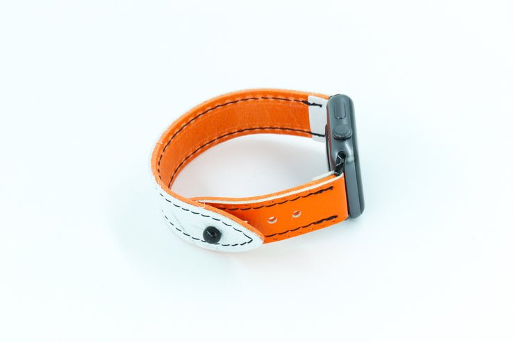 Philadelphia White/Orange iWatch Band