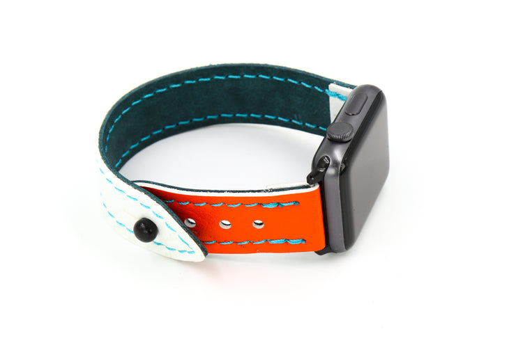 San Jose White/Orange iWatch Band