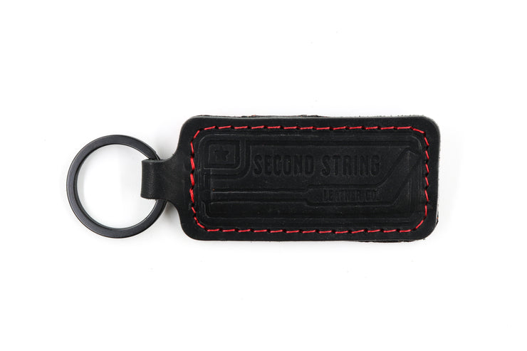 Chicago Red/Black Keychain