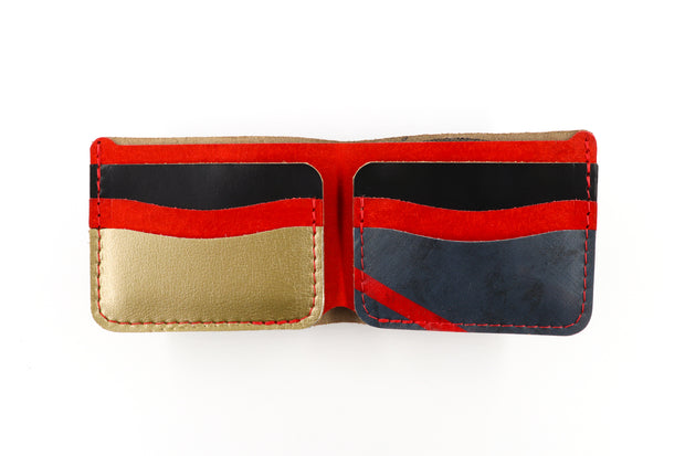 Las Vegas 6 Slot Bi-Fold Wallet