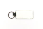 Vancouver White Keychain