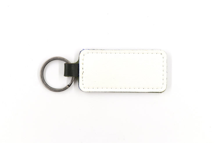 Vancouver White Keychain