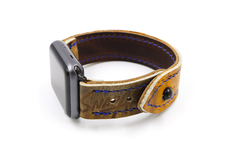 Cooper GM21 Brown/Snap Action iWatch Band