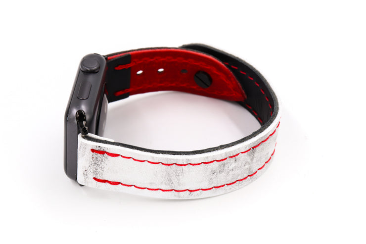 Chicago White/Black iWatch Band