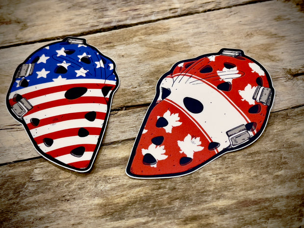 Team North America Mask Decal Set