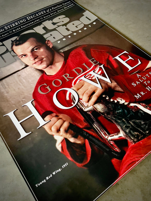 Sports Illustrated Gordie Howe Commemorative Poster