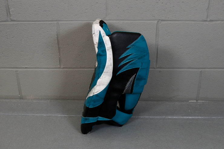 San Jose Black/Teal Keychain