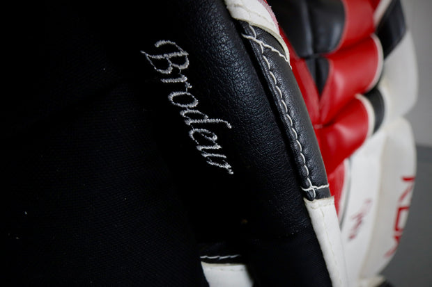 New Jersey White/Black Keychain