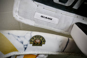 Boston White Keychain