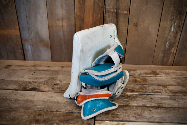 San Jose White/Teal/Black Keychain