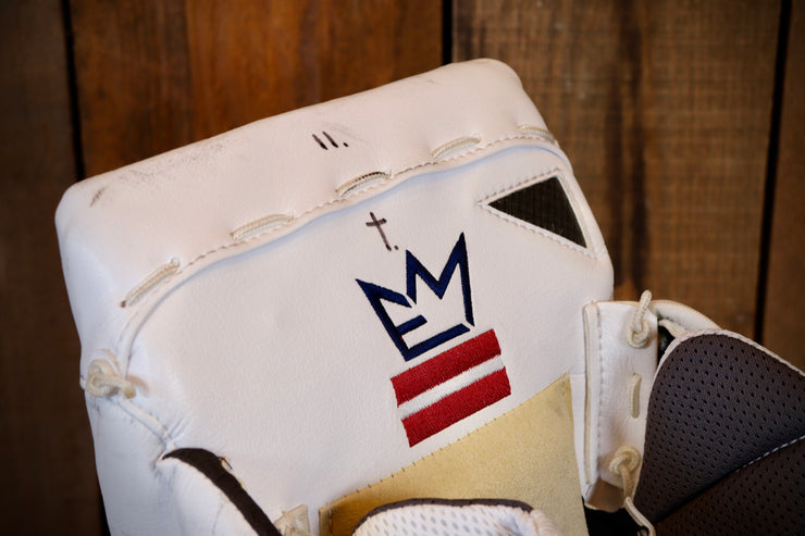 Columbus Blue/White Keychain