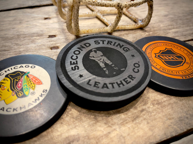 Hat Trick Puck Coaster Set - Chicago