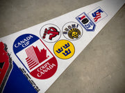 Vintage Team Canada Cup Coupe 1991 Full Size Pennant