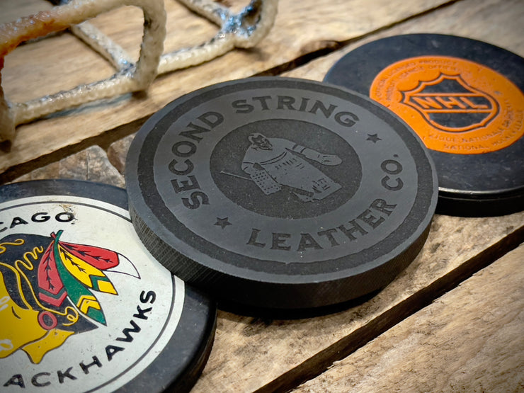 Hat Trick Puck Coaster Set