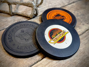 Hat Trick Puck Coaster Set - Vancouver