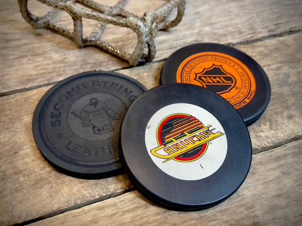 Hat Trick Puck Coaster Set - Vancouver