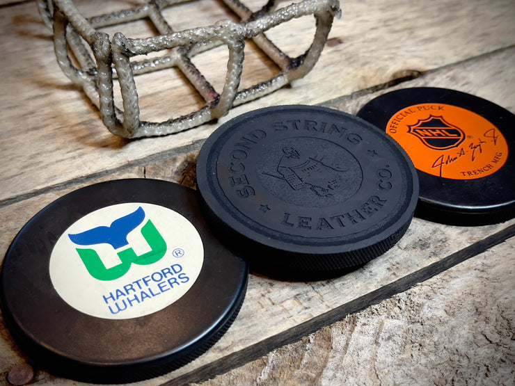 Hat Trick Puck Coaster Set - Hartford